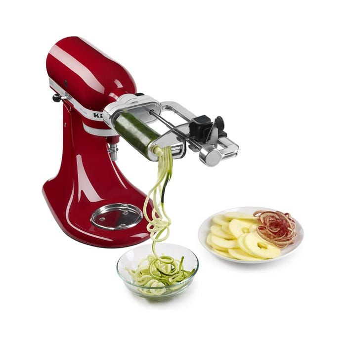 Accessoire Découpeur en spirales à 7 lames pour batteur sur socle KitchenAid - Kitchenaid - Accessoires batteur sur socle - - La Guilde Culinaire