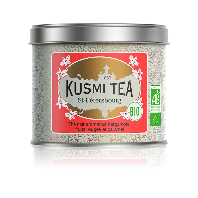 Thé Noir St-Pétersbourg Boite 100g - Kusmi Tea - Thé et infusion - KM8716 - La Guilde Culinaire