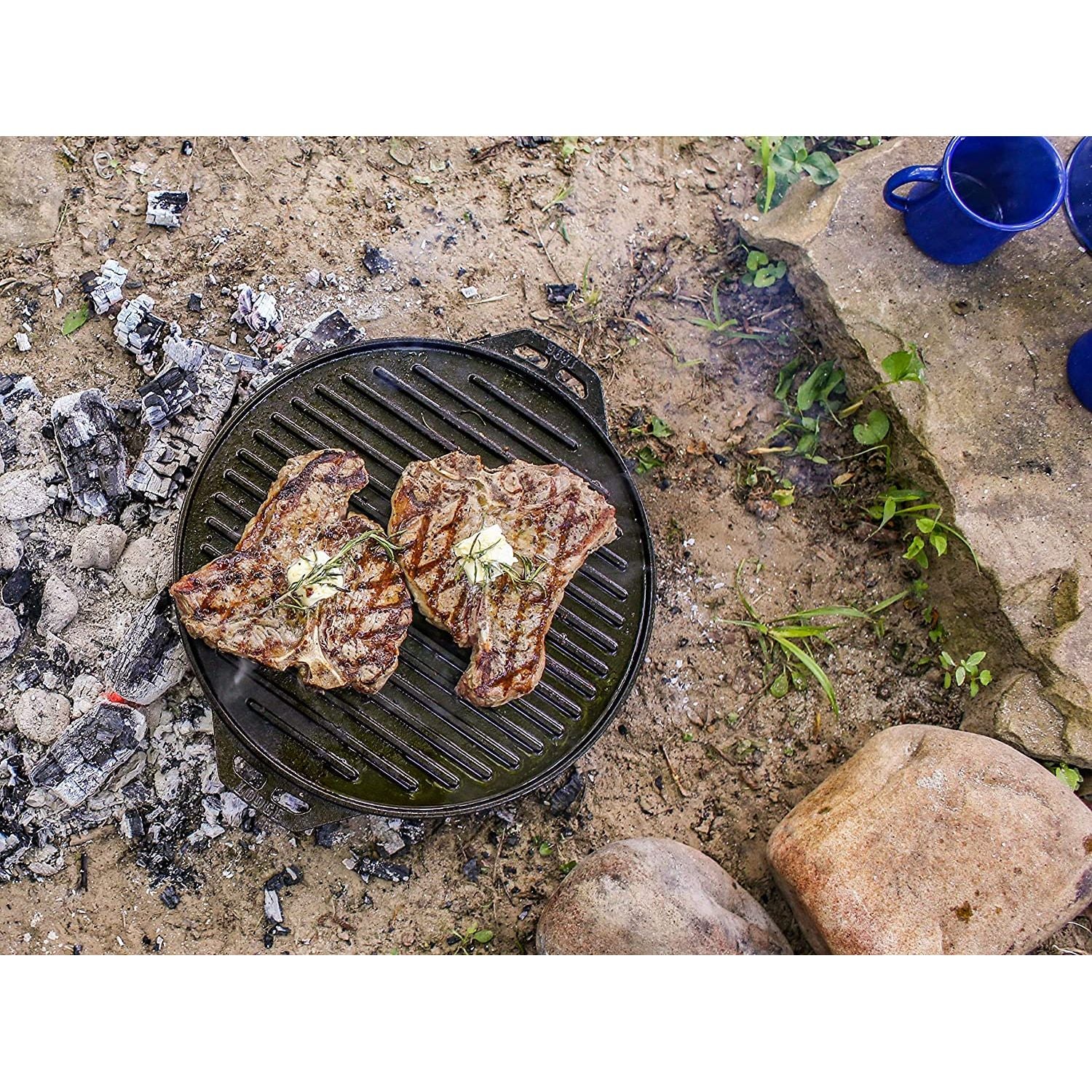 Ensemble de cuisson en fonte Cook-It-All - Lodge - Gril - - La Guilde Culinaire