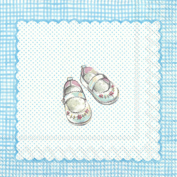 Serviette de table ''Naissance Bleu'' - IHR - Serviette - - La Guilde Culinaire