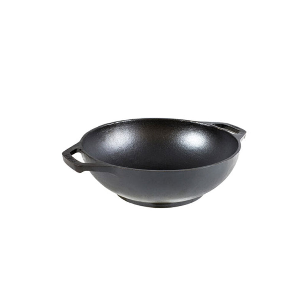 Mini Wok en fonte de 9" - Lodge - Wok - - La Guilde Culinaire