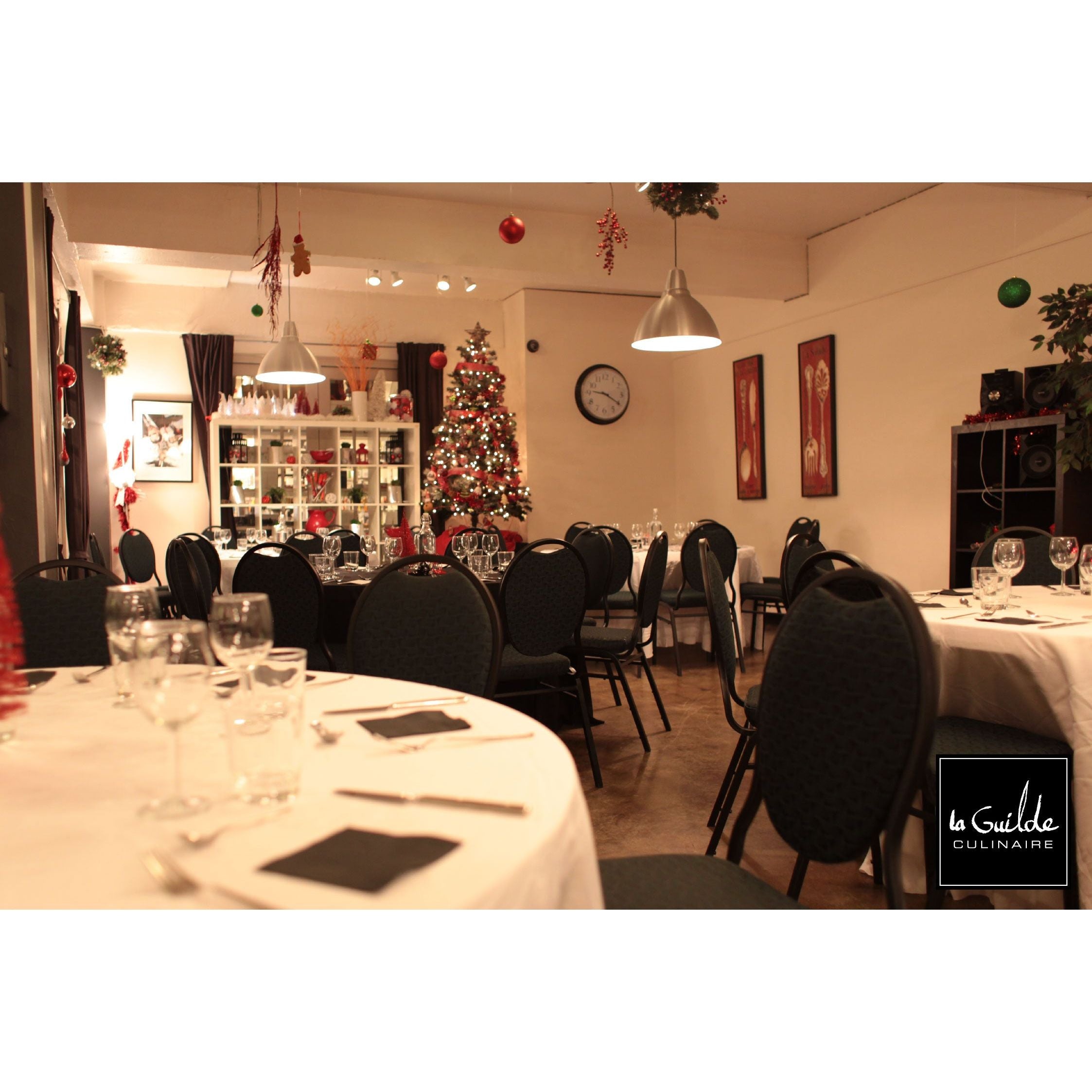 Party de Noël - La Guilde Culinaire - Cours - Info Groupe Privé - - La Guilde Culinaire