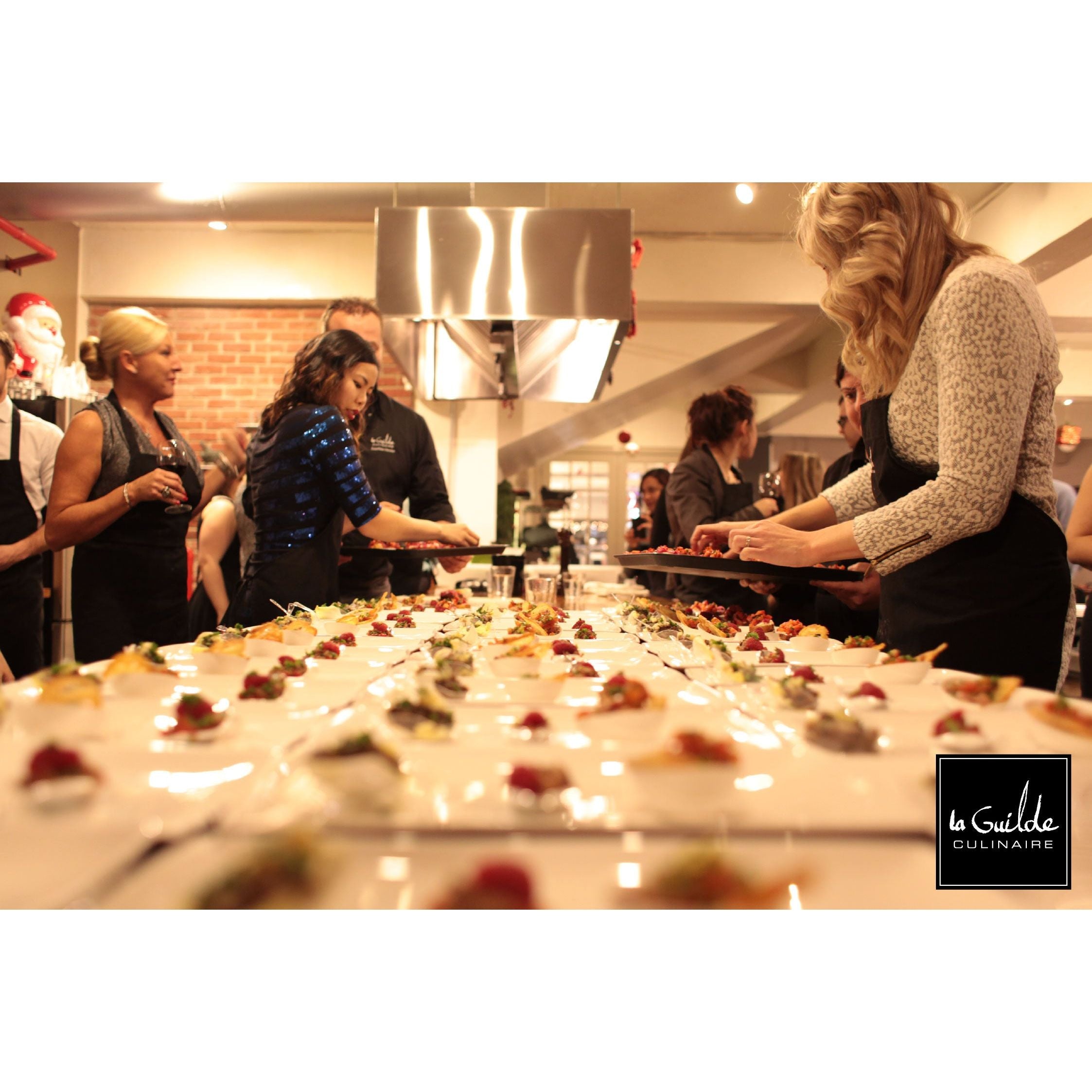 Party de Noël - La Guilde Culinaire - Cours - Info Groupe Privé - - La Guilde Culinaire