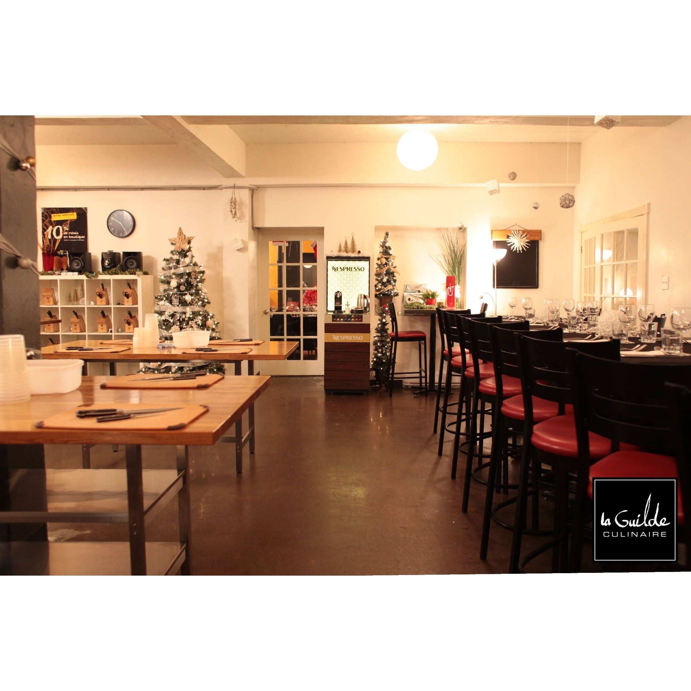 Party de Noël - La Guilde Culinaire - Cours - Info Corporatif - - La Guilde Culinaire