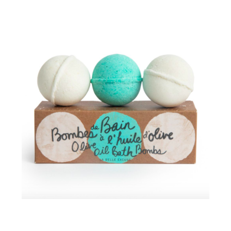 Bombes de bain à l'huile d'olive - Lolo et Moi - Bain et corps - - La Guilde Culinaire