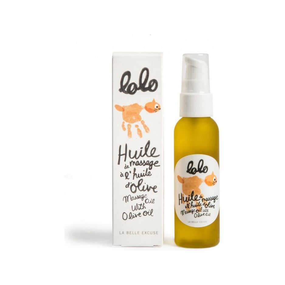 Huile de massage à l'huile d'olive - Lolo et Moi - Huile de massage - - La Guilde Culinaire
