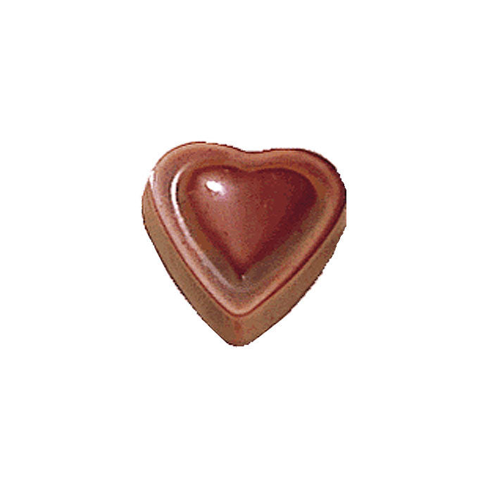 Moule pour chocolat en polycarbonate - Petits coeurs #R22    - Cacao Barry - Moule pour chocolat - 