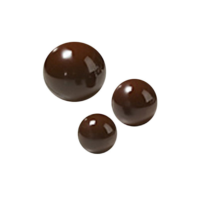 Moule pour chocolat en polycarbonate - Demi sphères 7cm diam #B2 - Cacao Barry - Moule pour chocolat - - La Guilde Culinaire