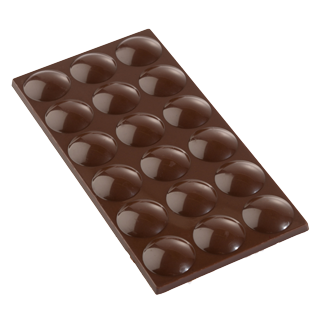 Moule pour chocolat en polycarbonate - Tablette Pistole #R8    - Cacao Barry - Moule pour chocolat - 
