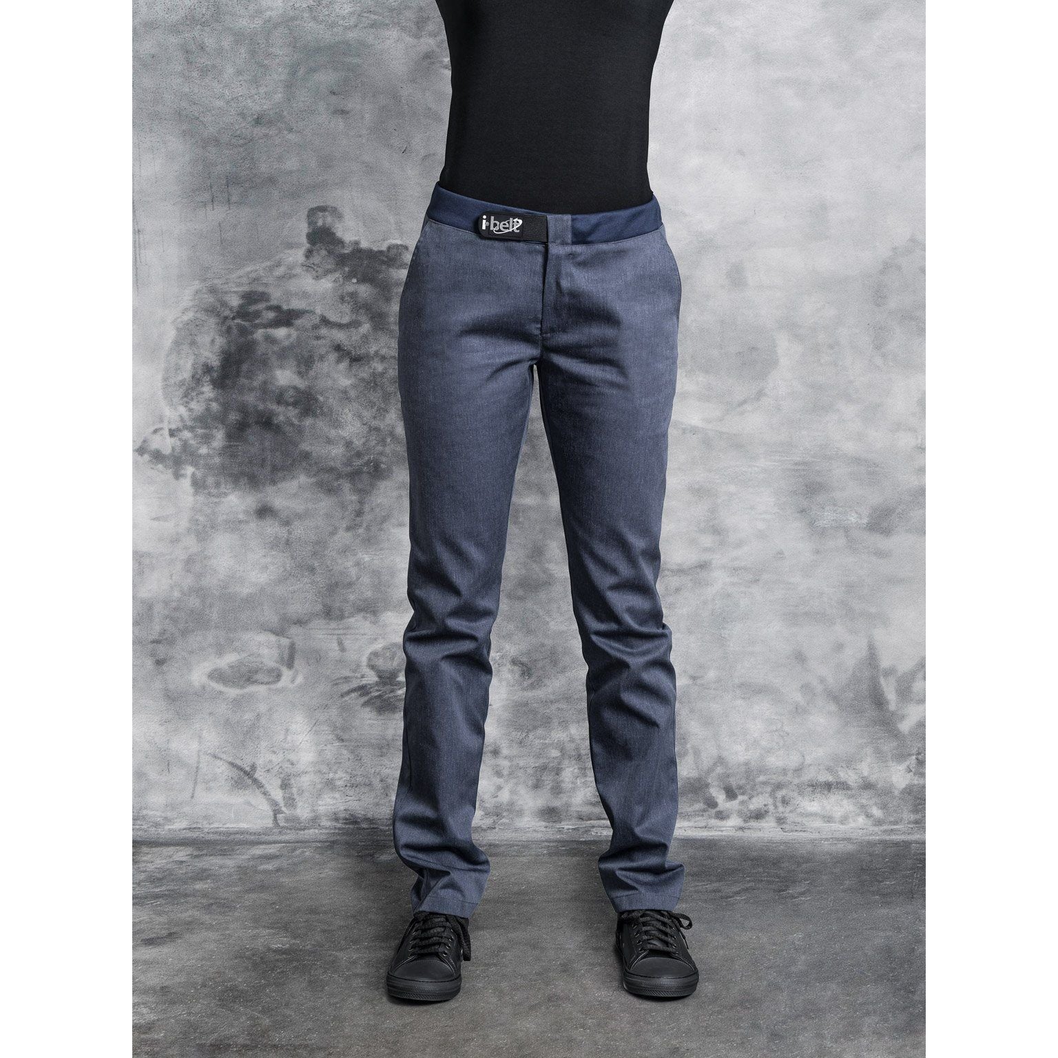 Pantalon de cuisine Notus Denim * - Clement Design - Pantalon cuisine femme - - La Guilde Culinaire