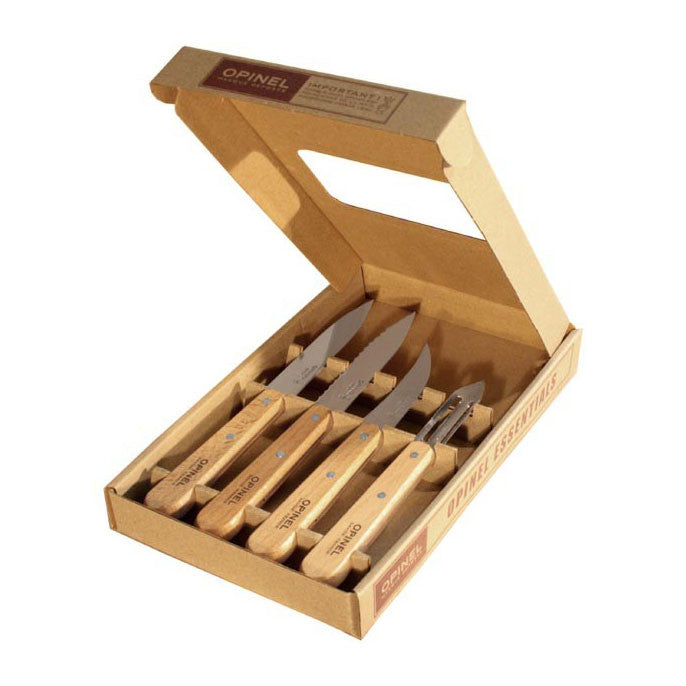 Opinel - Les essentiels du cuisinier (Classique) - Opinel - Ensemble de couteaux - - La Guilde Culinaire