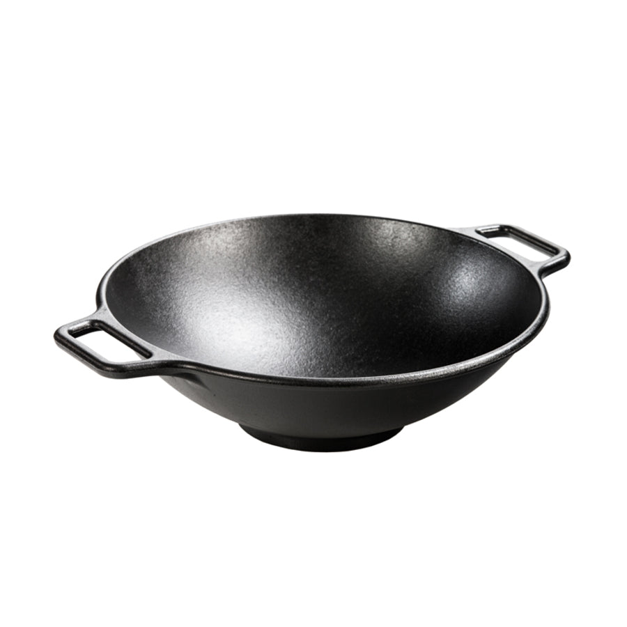 Wok en fonte de 14" - Lodge - Wok - - La Guilde Culinaire
