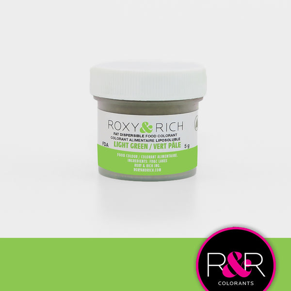 Colorant Alimentaire Liposoluble Vert Pâle 5gr   - Roxy & Rich - Colorant alimentaire liposoluble - P5-B08