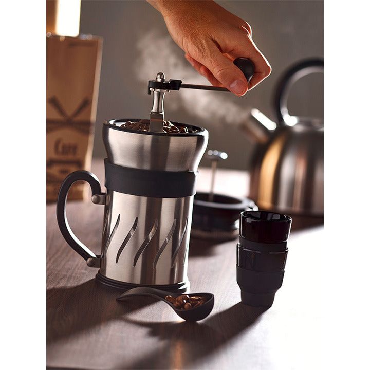 Paris Press - Moulin à café et cafetière à piston 2 en 1 - Peugeot - Cafetière à piston - - La Guilde Culinaire