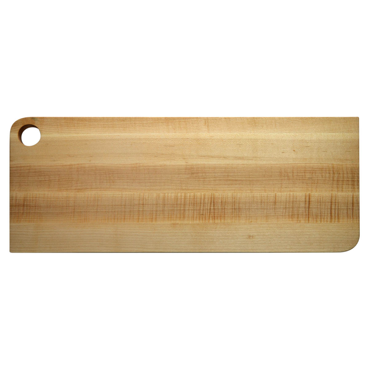 Planche de service à trou en érable - grande - Le Temps des Cigales - Plateau de service - - La Guilde Culinaire