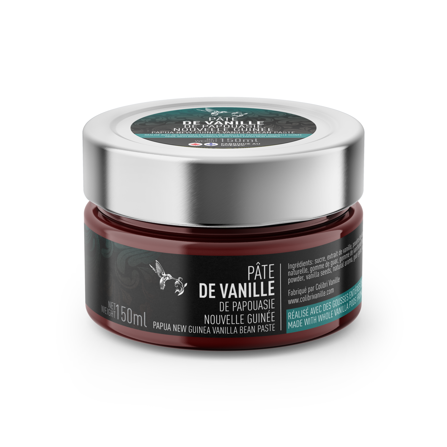 Pâte de vanille de Papouasie Nouvelle Guinée (110ml)    - Colibri Vanille - Vanille - 