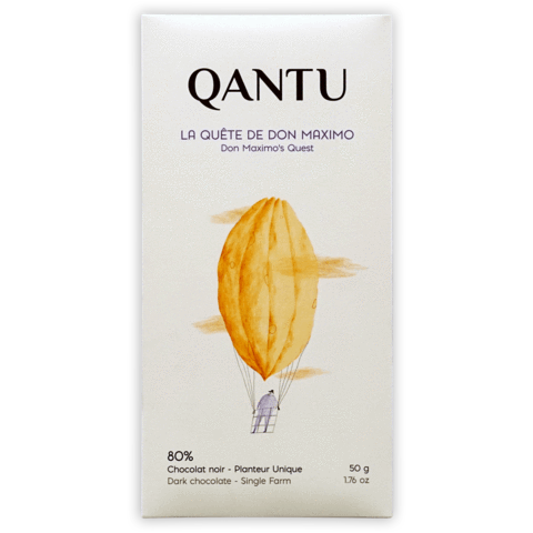 Chocolat Noir 80% - "Don Maximo" - QANTU - QANTU - Tablette de chocolat - - La Guilde Culinaire