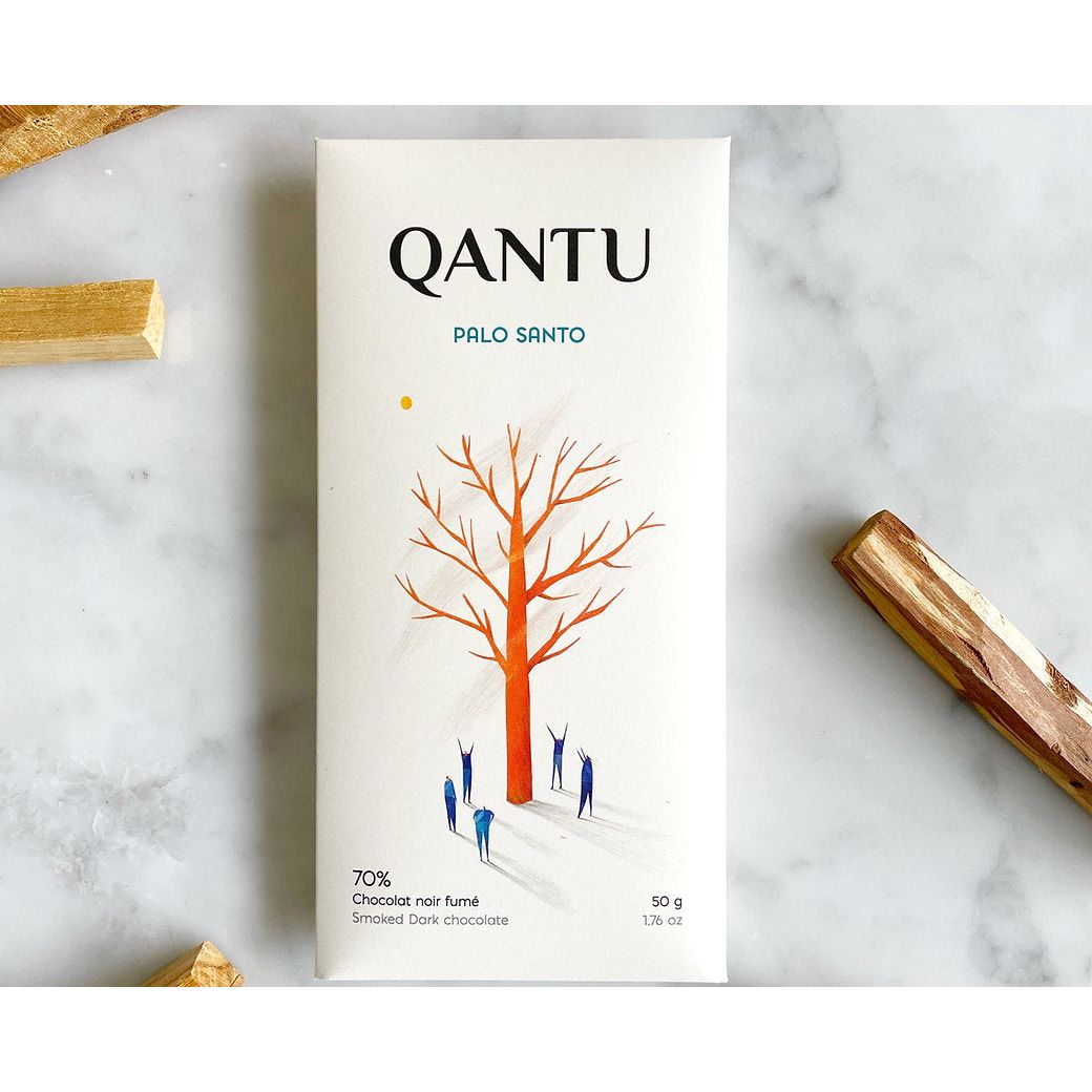 Chocolat Noir - Palo Santo 70% - QANTU - QANTU - Tablette de chocolat - - La Guilde Culinaire