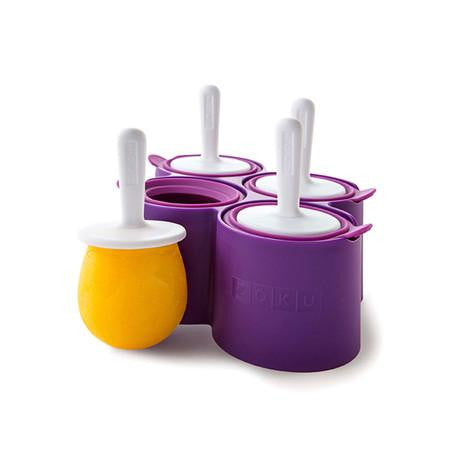 Moules ronds pour 4 pops glacés * - Zoku - Appareil à glace et crème glacée - - La Guilde Culinaire