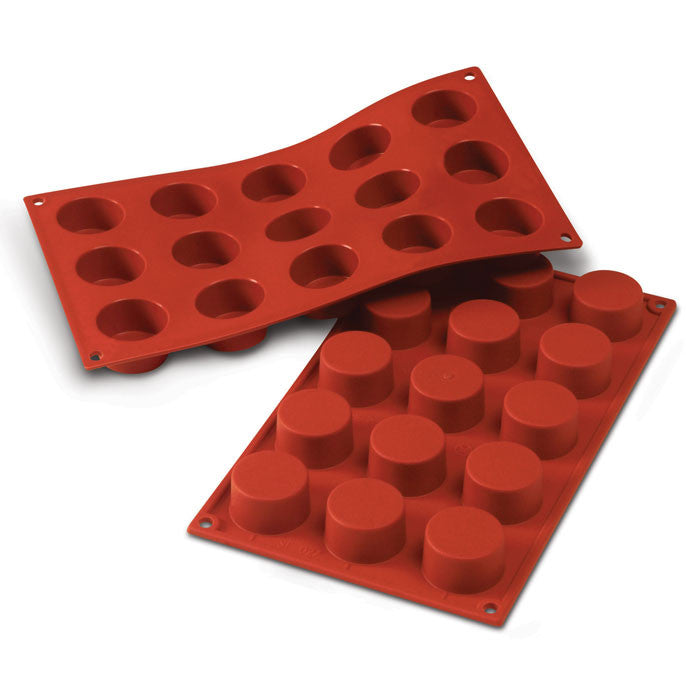 Moule en silicone mini cylindre - SilikoMart - Moule à gâteaux - - La Guilde Culinaire