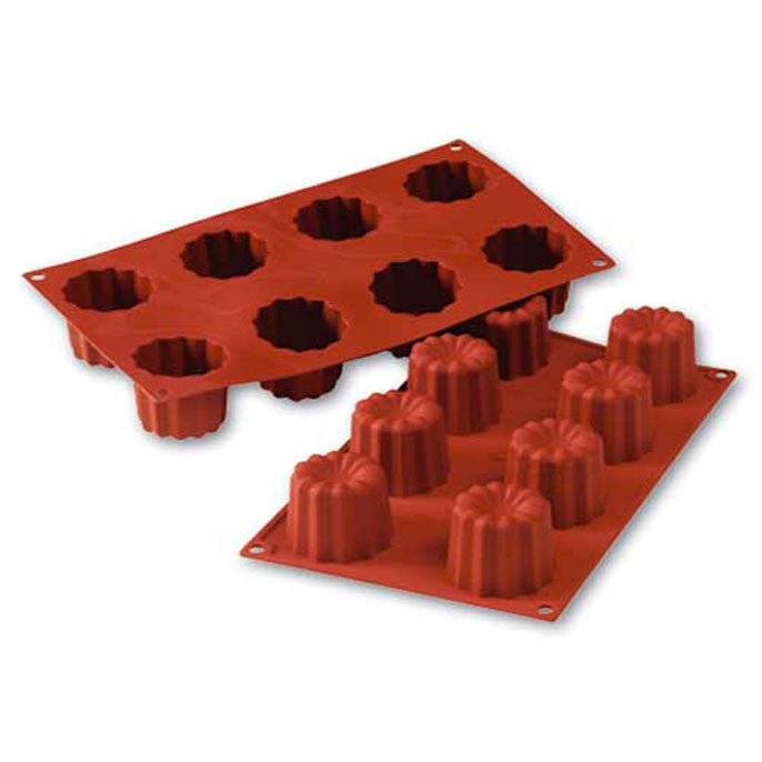 Moule CANNELÉ BORDELAIS en silicone flexible SILICONFLEX - CANNELE - SilikoMart - Moule à cannelé - - La Guilde Culinaire