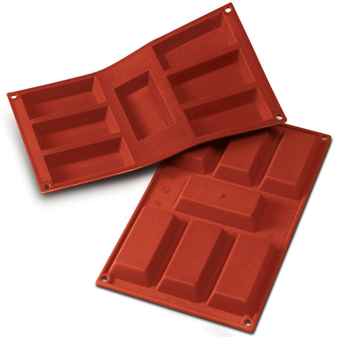 Moule FINANCIER en silicone flexibles SILICONFLEX - SilikoMart - Moule à gâteaux - - La Guilde Culinaire