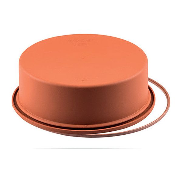Moule Génoise Ronde Ø 180 mm en silicone flexible SILICONFLEX - SilikoMart - Moule à gâteaux - - La Guilde Culinaire