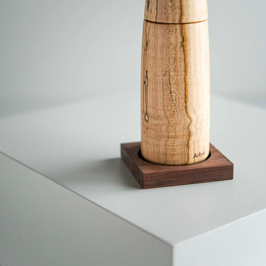 Socle à moulin sel-poivre - Arbol - Moulin à poivre, sel, et épices - - La Guilde Culinaire