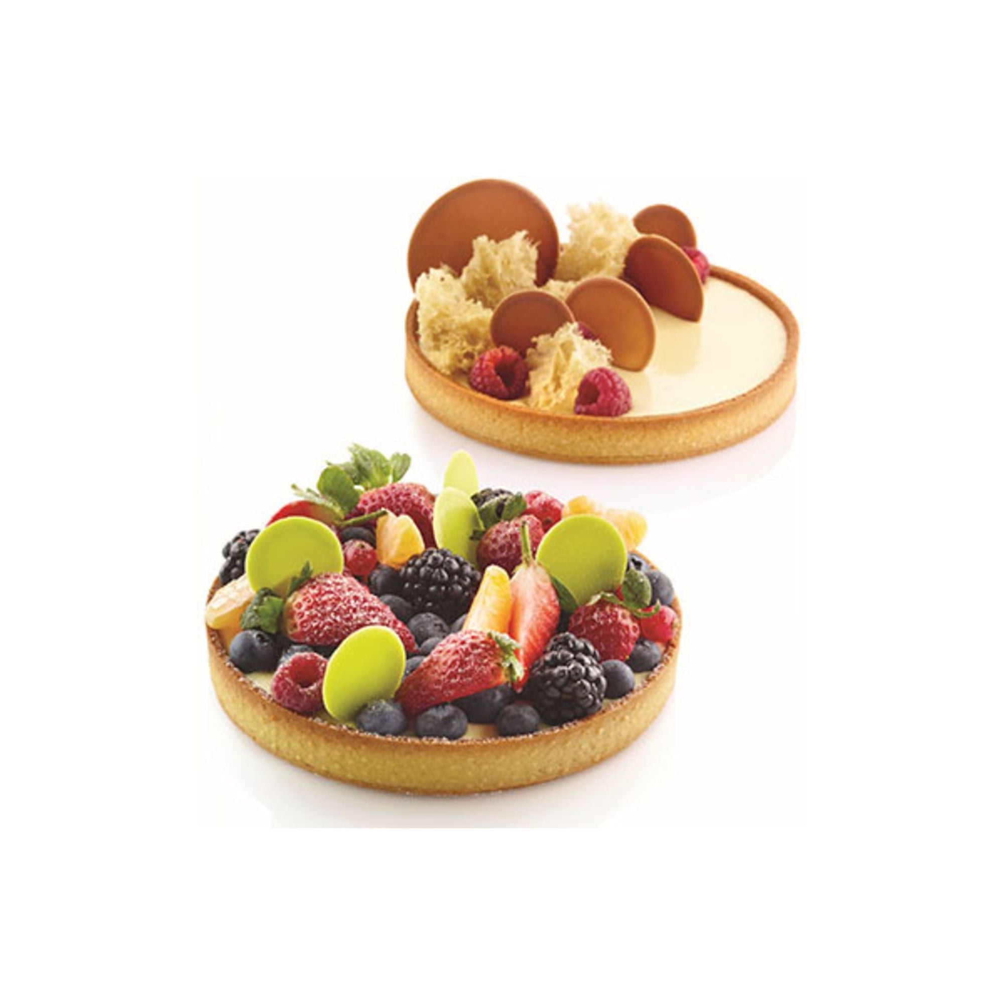 Cercle à Tarte perforé - Tart Ring15 - SilikoMart - Cercle à tarte - - La Guilde Culinaire