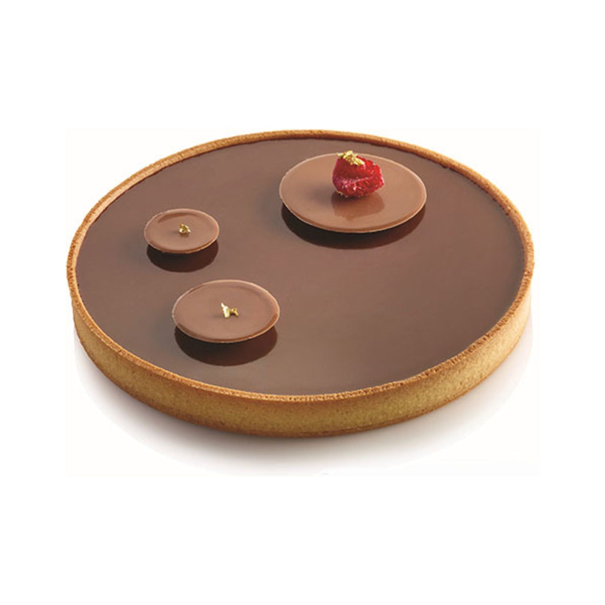 Cercle à Tarte perforé - Tart Ring19 - SilikoMart - Cercle à tarte - - La Guilde Culinaire