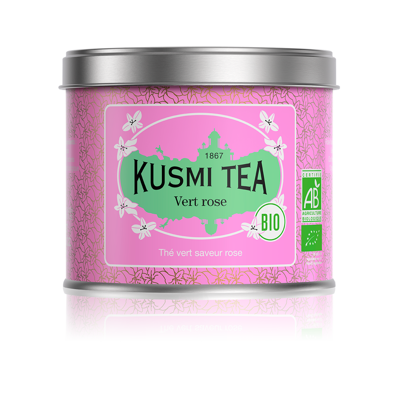 Thé Vert Rose 100g - Kusmi Tea - Thé et infusion - KM0505 - La Guilde Culinaire