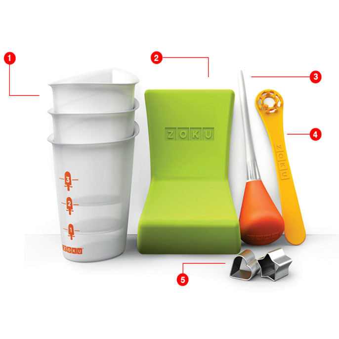 Accessoires utiles pour des sucettes glacées de Zoku - Zoku - Accessoire pour sucette glacée - - La Guilde Culinaire