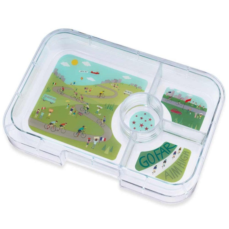 Yumbox - Tapas Plateau Bike Race (4 compartiments) - Yumbox - Boîte à repas - - La Guilde Culinaire