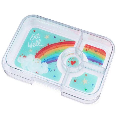 Yumbox - Tapas Plateau Rainbow (4 compartiments) - Yumbox - Boîte à repas - - La Guilde Culinaire