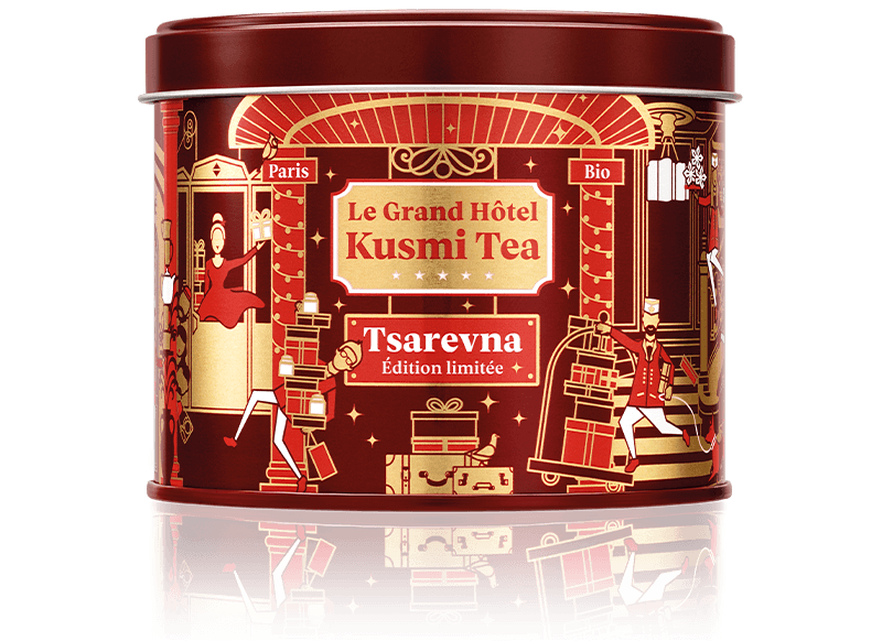 Tsarevna Organic - Black tea, Christmas spices - Limited Edition 120g - Kusmi  Tea