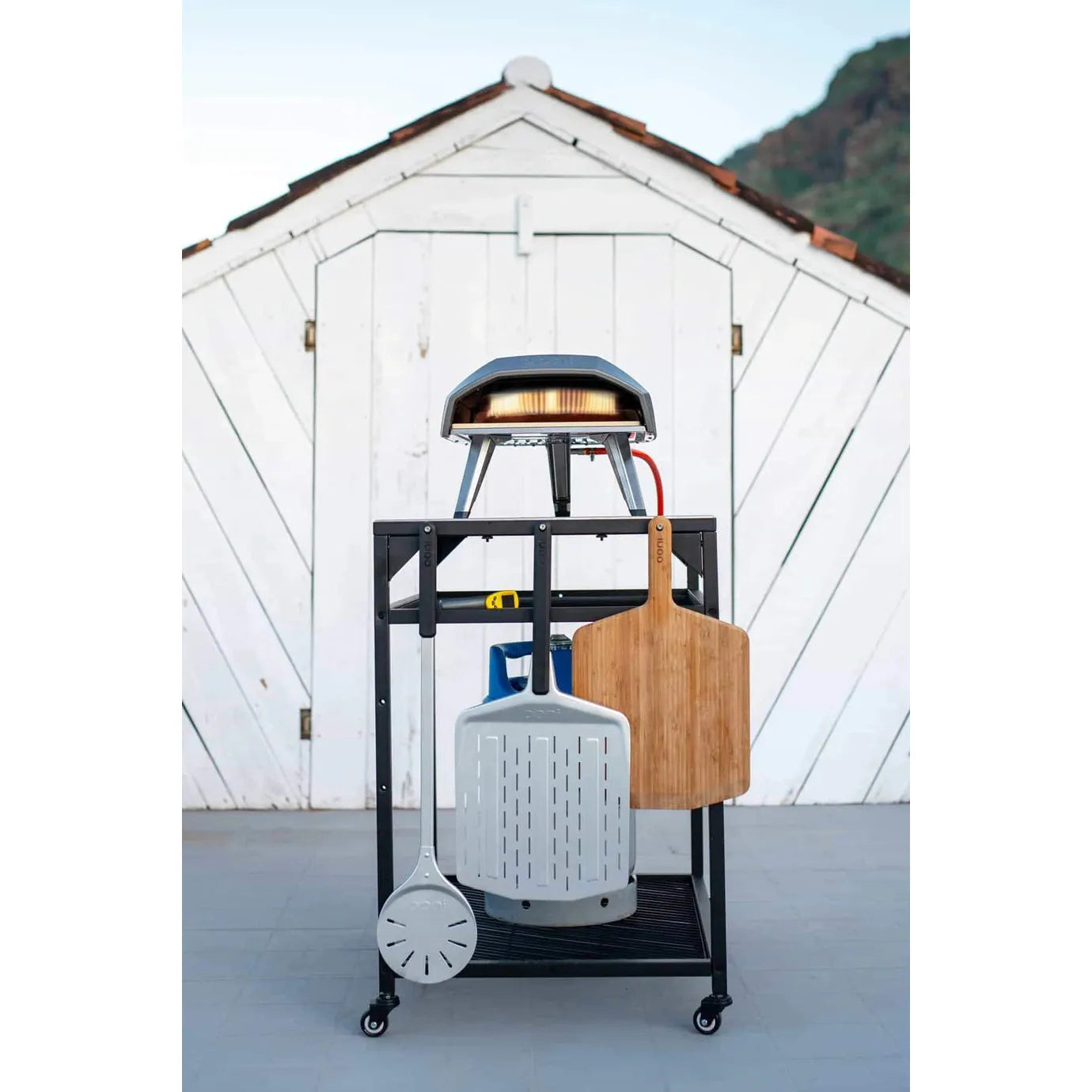 Table inox modulaire Ooni - Taille moyenne - Ooni - Meuble de cuisine extérieur - - La Guilde Culinaire