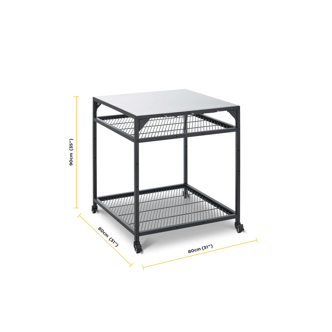 Table inox modulaire Ooni - Grande taille - Ooni - Meuble de cuisine extérieur - - La Guilde Culinaire