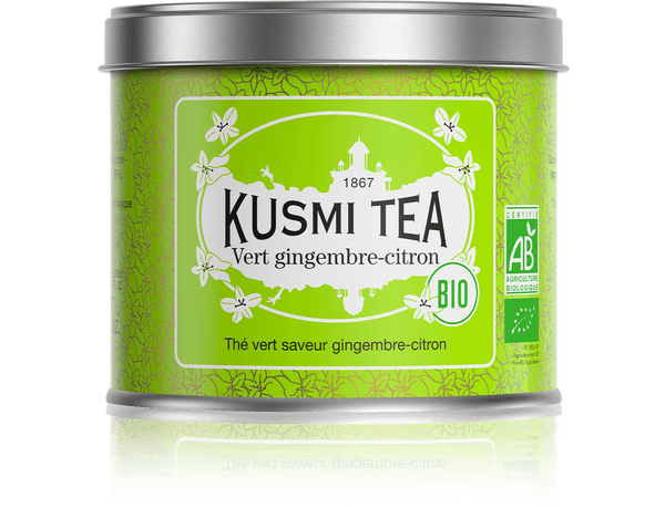 Thé Vert Gingembre-Citron Boîte métal 100g   - Kusmi Tea - Thé et infusion - VGIC100