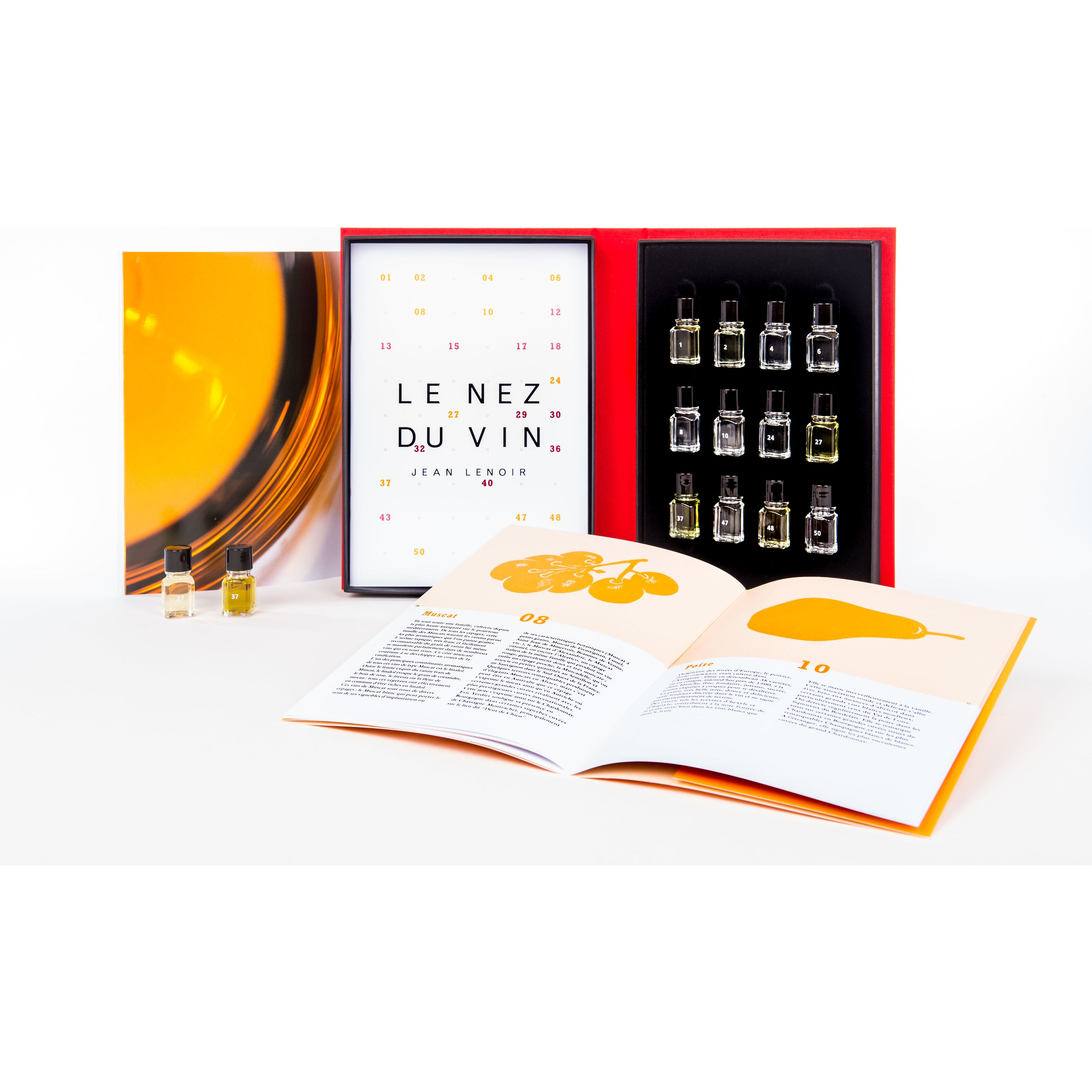 Les vins blancs et champagnes - 12 arômes ! - Le Nez du Vin - Livre d'alcool et boisson - - La Guilde Culinaire