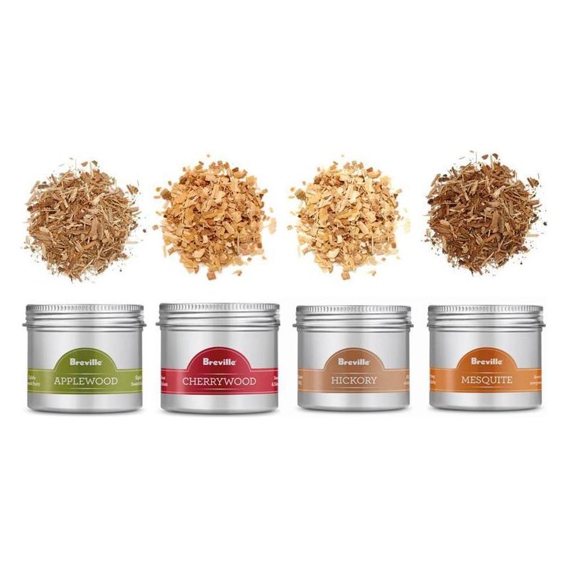 Ensemble de sciure de bois pour Pistolet à Fumer The Smoking Gun - Breville - Copeaux de bois pour fumage - - La Guilde Culinaire