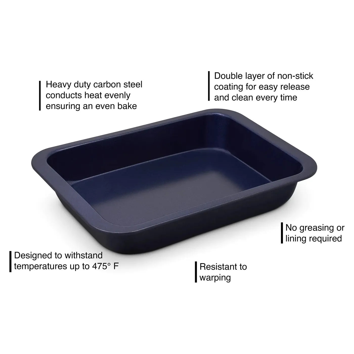 Moule à gâteaux et brownies antiadhésif 14" - Zyliss - Moule à gâteaux - - La Guilde Culinaire