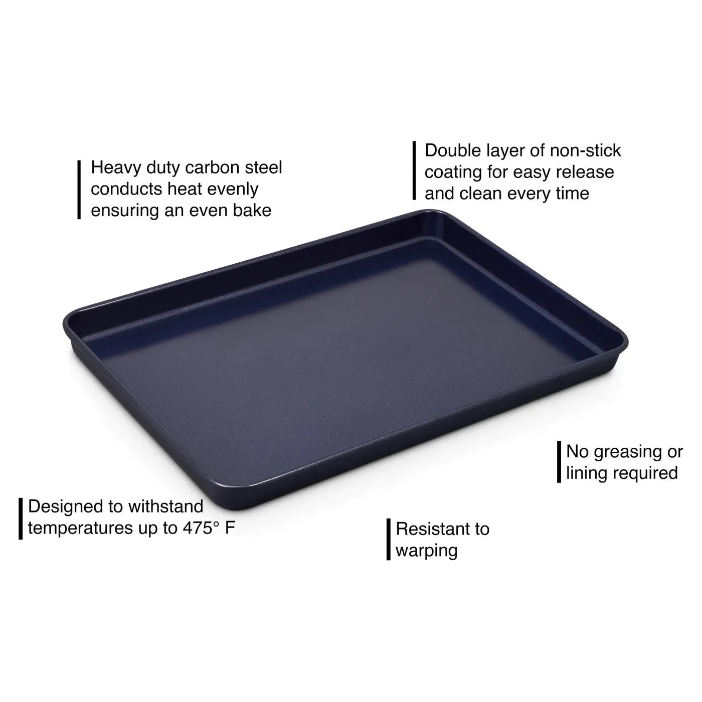 Plaque à pâtisserie antiadhésive 15" - Zyliss - Plaque à pâtisserie - - La Guilde Culinaire