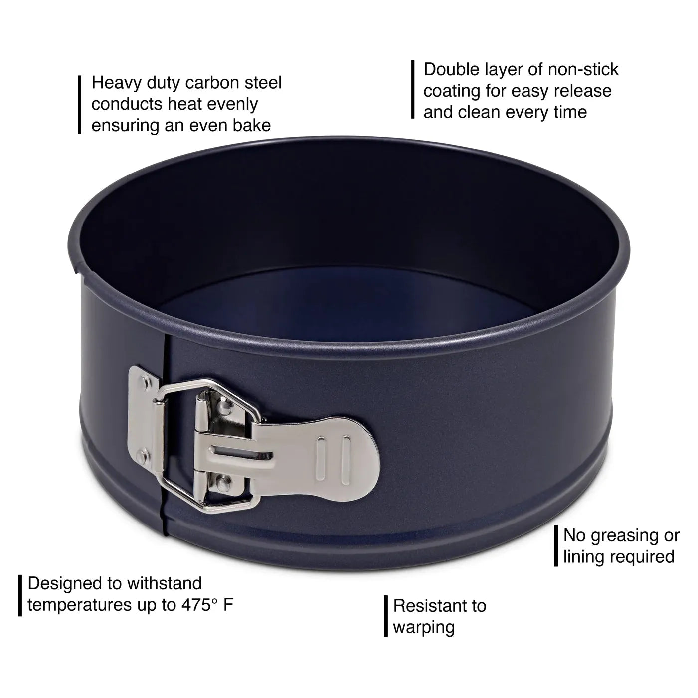 Moule à charnières antiadhésif 23cm (9") - Zyliss - Moule à gâteaux - - La Guilde Culinaire