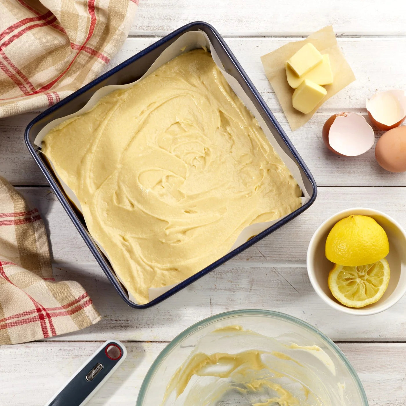 Moule à gâteau carré antiadhésif avec base amovible 8" - Zyliss - Moule à gâteaux - - La Guilde Culinaire