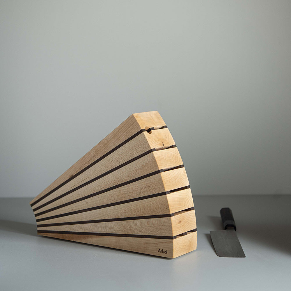 Bloc à couteaux en bois - Arbol - Bloc à couteaux - - La Guilde Culinaire