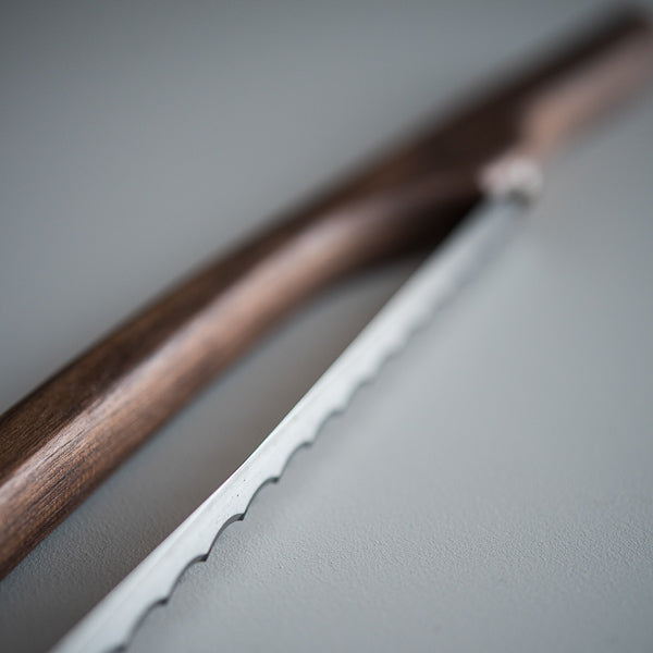 Couteau à pain en noyer - Arbol - Couteau à pain - - La Guilde Culinaire