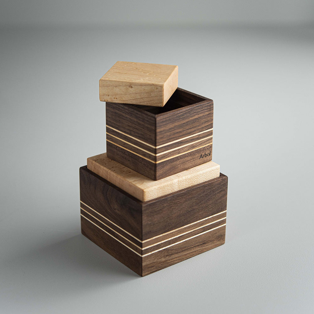 Main de sel noyer/érable grande - Arbol - Main de sel - - La Guilde Culinaire