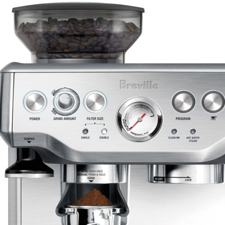 Machine à Café The Barista Express    - Breville - Machine à espresso - 