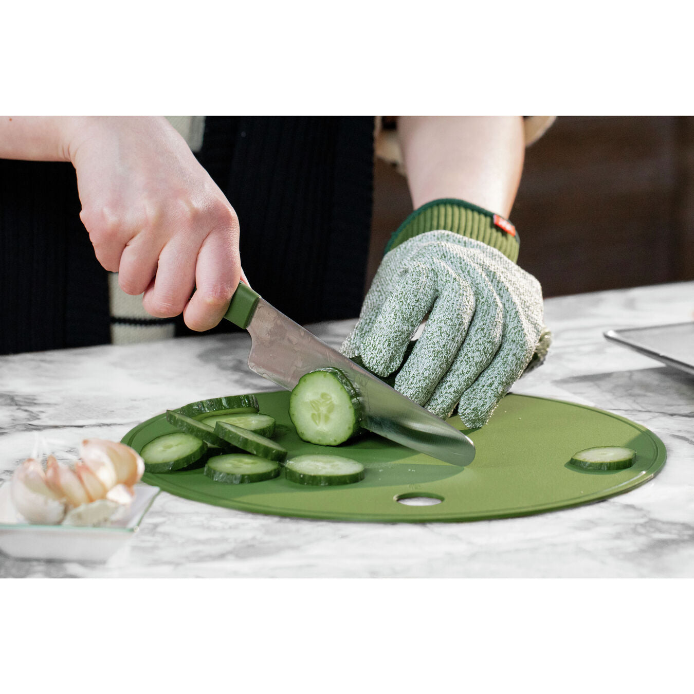 Ensemble de couteaux 3 pièces pour enfant vert - Zwilling - Couteau pour enfant - - La Guilde Culinaire