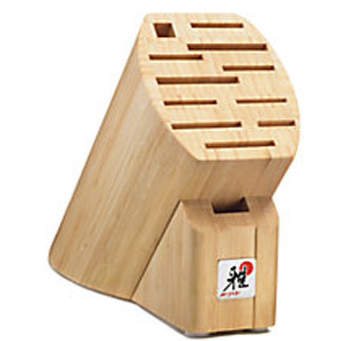 Bloc à couteaux en bambou clair 12 fentes MIYABI - Miyabi - Bloc à couteaux - - La Guilde Culinaire
